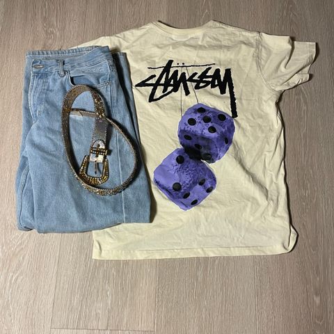 Stüssy dice t-skjorte