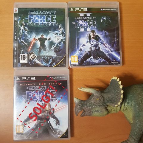 Star Wars the Force Unleashed 1 & 2 til PS3 fra Sams Salg