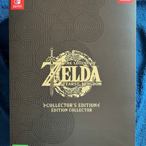 Nintendo Switch Legend of Zelda Tears of the Kingdom Collector's Edition