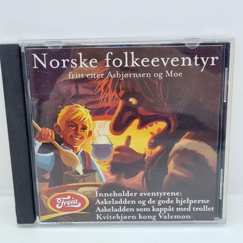 Norske folkeeventyr - Asbjørnsen og Moe. Cd/lydbok