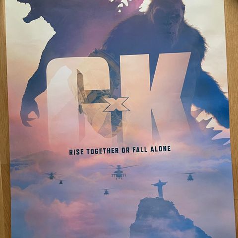 Plakat / Poster GxK Godzillas vs. King Kong