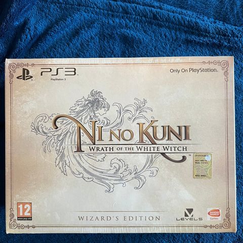 Ni no Kuni Wrath of the White Witch Wizard's Edition PS3 Sealed