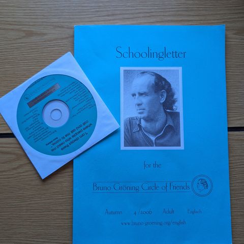 Bruno Grøning booklet and CD