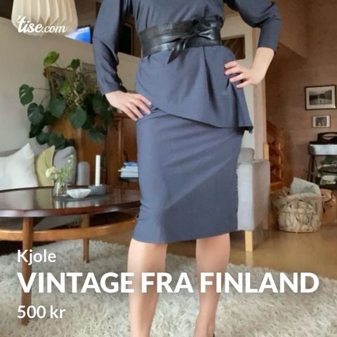 Vintage kjole fra Finland