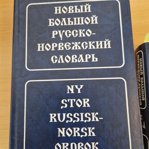 Ny stor russisk-norsk og norsk-russisk ordbok