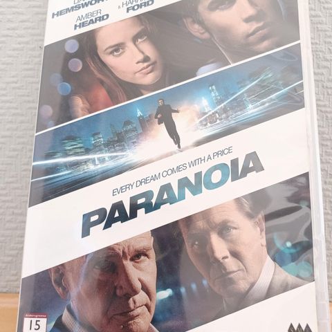 Paranoia - Drama / Thriller (DVD) –  3 filmer for 2