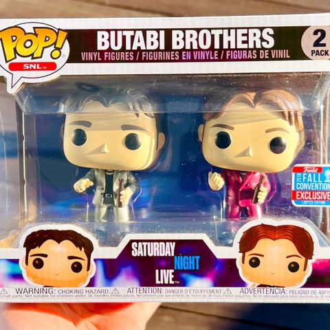 Funko Pop! Doug & Steve Butabi (2-Pack) [Fall Con] | Saturday Night Live (SNL)