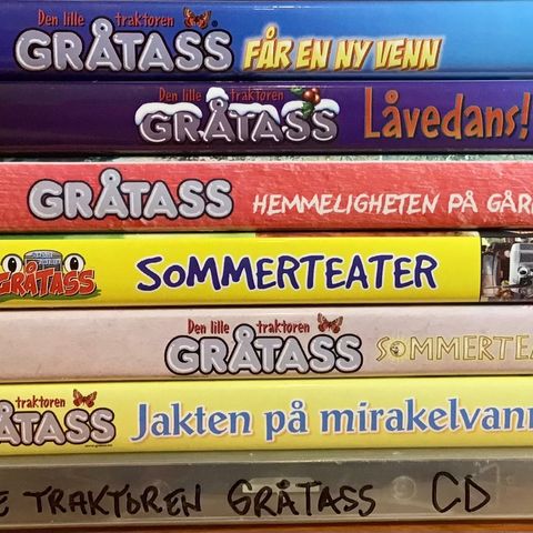 Gråtass DVDer + Gråtass CDer
