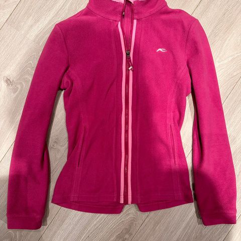 Kjus rosa fleece jakke - pent brukt