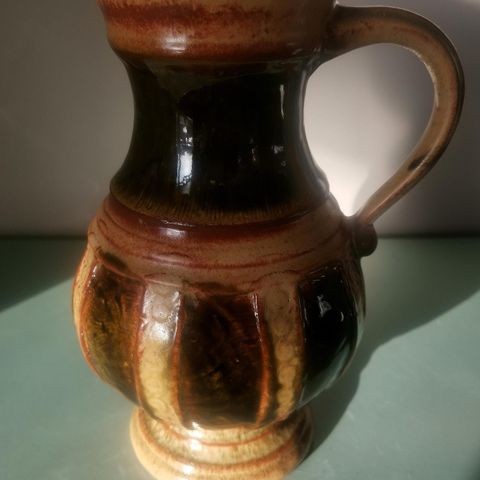 Vintage tysk keramikk vase