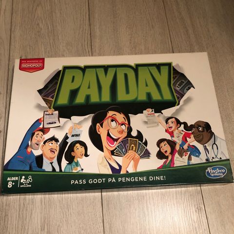 Payday brettspill fra skaperne av Monopol