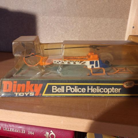 DINKY TOYS BELL POLICE HELICOPTER