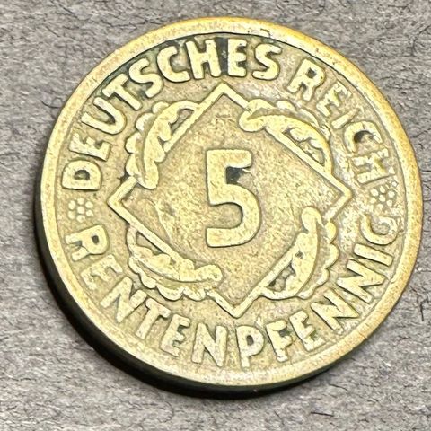 5 Rentenpfennig  Tyskland (3003 AN)