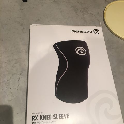 Rehband RX KNEE-SLEEVE 3mm Str. L Unisex