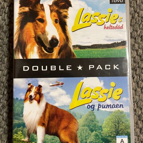 [DVD] 2 x Lassie - 1967/1970 (norsk tekst)