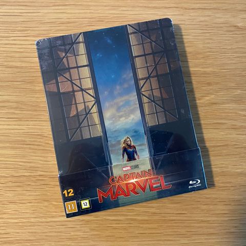 Captain Marvel - Steelbook - Uåpnet