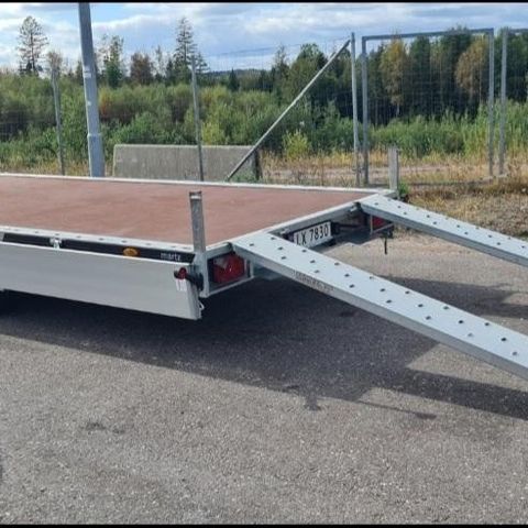 UTLEIE - Bilhenger, planhenger, platformhenger, maskinhenger, varehenger 3500 kg