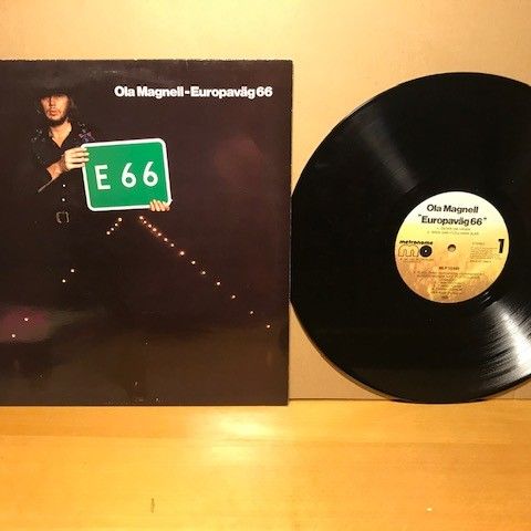 Vinyl, Ola Magnell, Europaveg 66, MLP 15.683