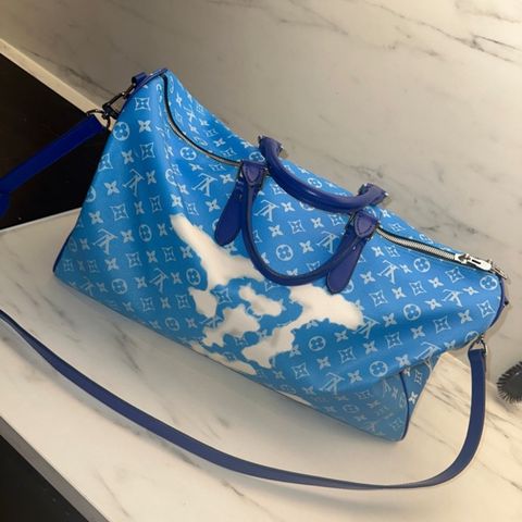 Louis Vuitton Keepall Bandouliere Cloud bag