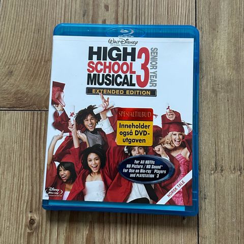 High School Musical 3 (Blu-ray + DVD) - Som Ny !