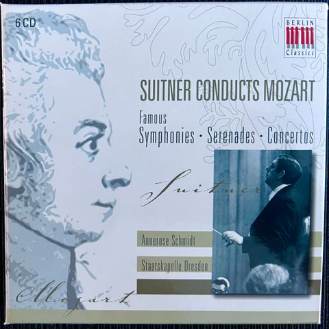 Suitner conducts Mozart - 6xCD box set M/M