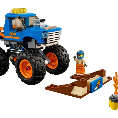 LEGO «Airshow Jet» og «Monstertruck»