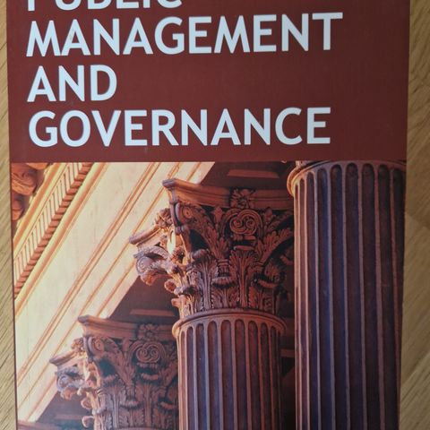 Public management and governance 3. utgave