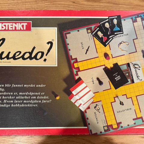 Cluedo mistenkt (komplett)