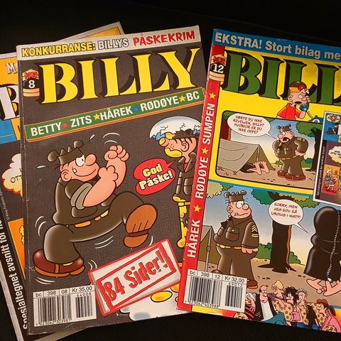 Billy Billy nr. 8 og 12 fra 2006