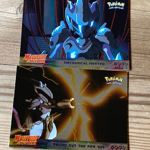 Pokemon Topps 1999 Mewtwo Foil Holo