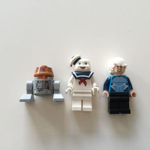 LEGO - sjeldne figurer (med merker)