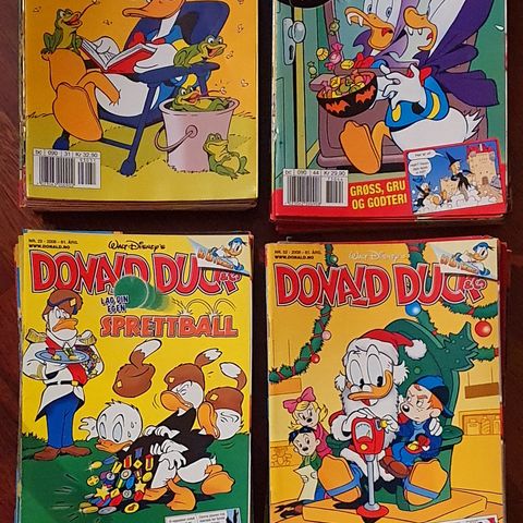 71 Stk. Donald Duck Blader