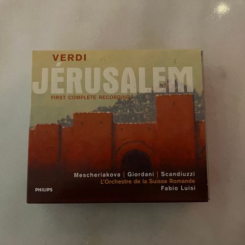 Verdi: Jerusalem (Luisi, Philips, 2000)