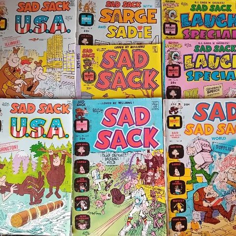 SAD SACK / SAD SACK AND THE SARGE lott