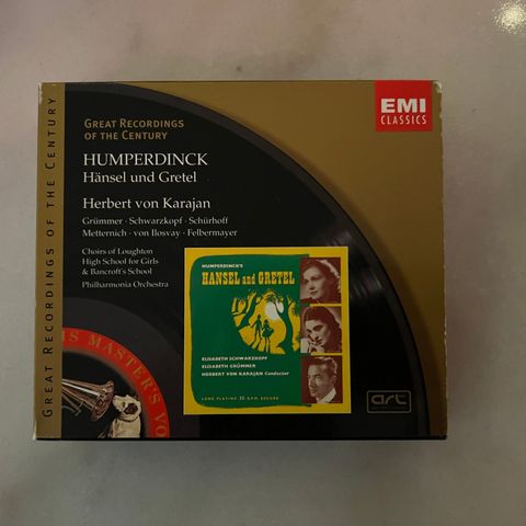 Humperdinck: Hänsel und Gretel (Karajan, EMI, 1999)