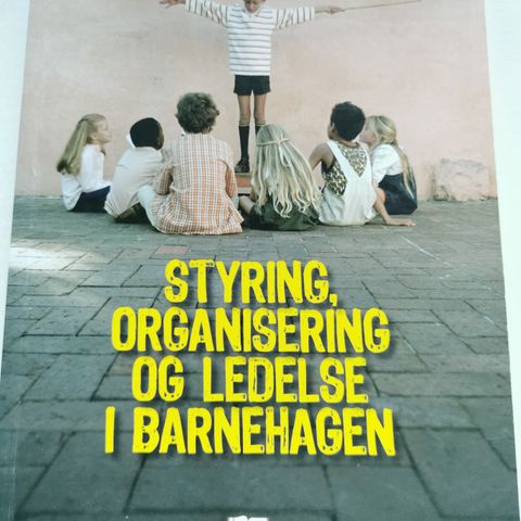 Styring, organisering og ledelse i barnehagen