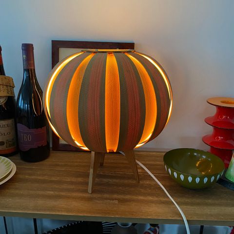 Retrolampe «pumkin»