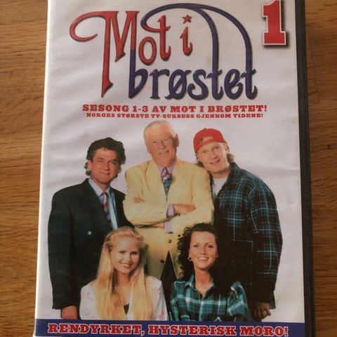 Mot i brøstet Dvd sesong 1-3