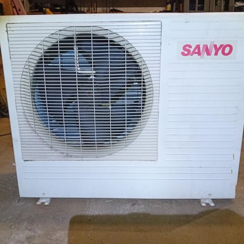 Sanyo varmepumpe luft til vann