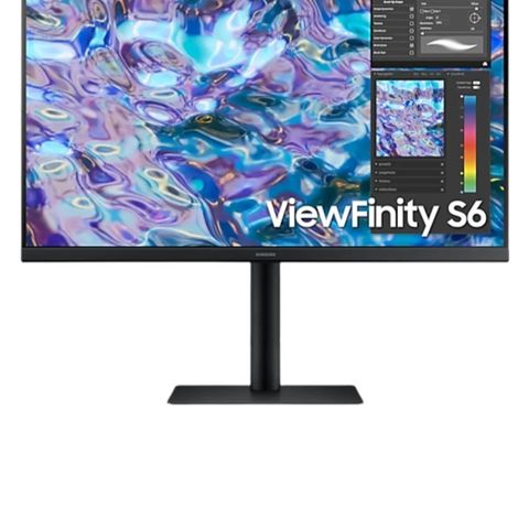 Ny Samsung viewfinity skjerm 27" S6 selges billig!