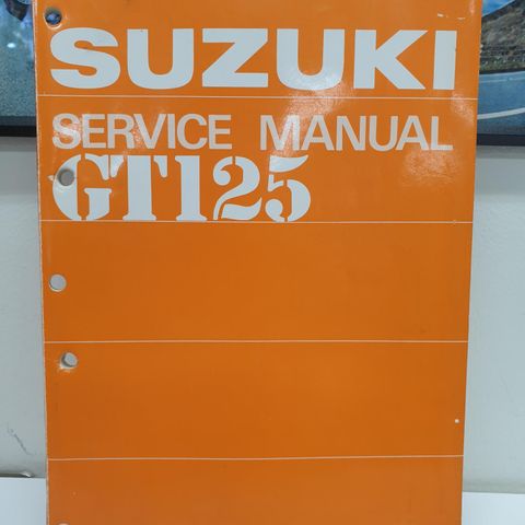 Suzuki GT 125 1974- Service manual
