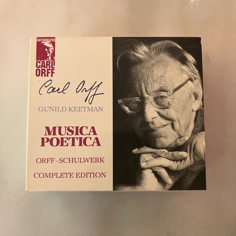 Carl Orff: Musica Poetica (Complete edition, 6 disker)