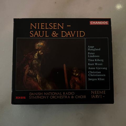 Nielsen: Saul & David (Järvi, Chandos, 1990)