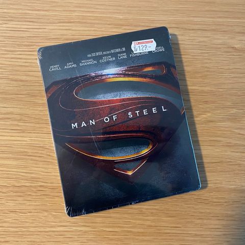 Man of Steel - Steelbook - Uåpnet