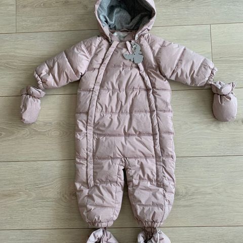 Wheat puffer baby suit 74/80
