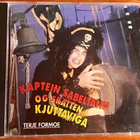 Kaptein Sabeltann og skatten i Kjuttaviga CD 🔥Som ny!!