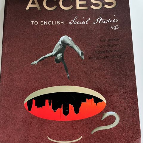 Access to English/ social studies  vg3/ pensumbøk selges til 450kr