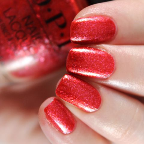 NY - OPI  Rhinestone Red-y - 15 ml