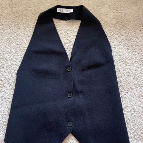 Zara vest. str. L, svart