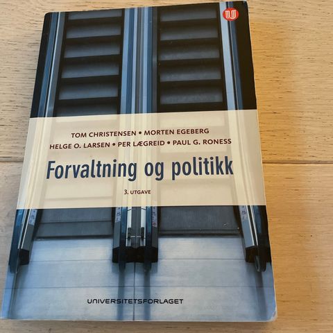 Forvaltning og politikk